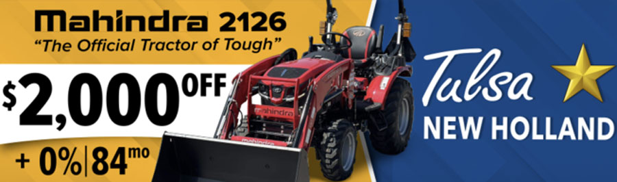 Tulsa New Holland, Inc. - Mahindra 2126 - 